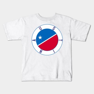 Austin Flag Decal Kids T-Shirt